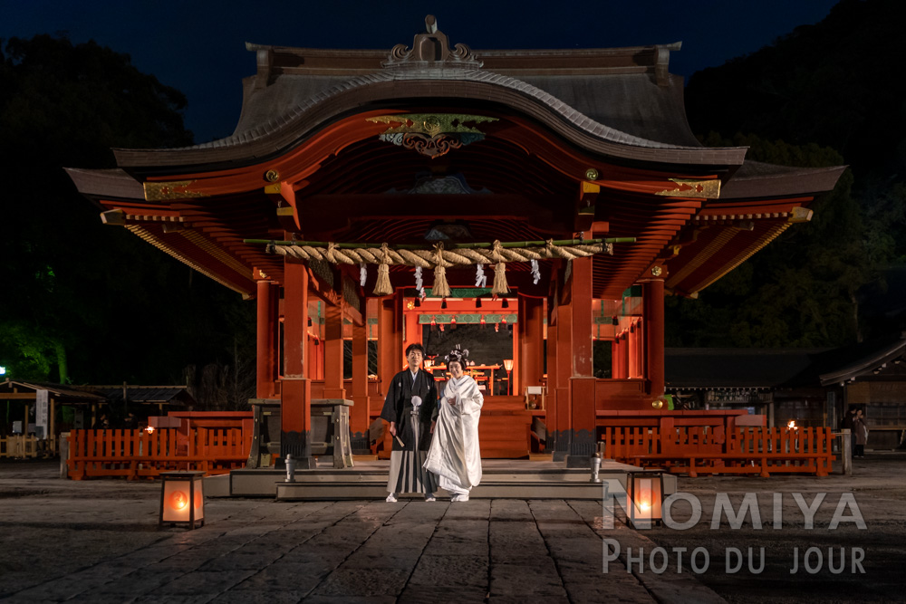 Mariage au temple Tsurugaoka Hachiman-gū de Kamakura